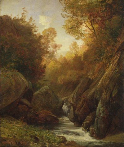 Primavera nel bosco, 1873 da Valentin Ruths